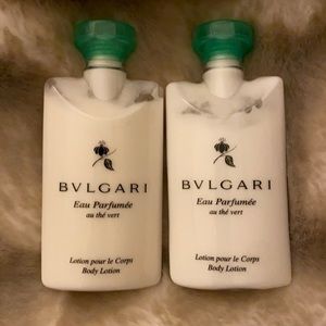 (2) BVLGARI Eau Parfumée Lotion pour le Corps